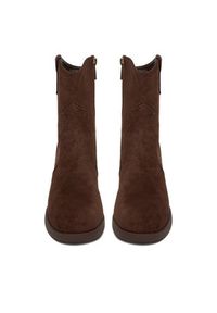 Jenny - JENNY Botki CEO-HYF2T651S-1 Brązowy. Kolor: brązowy. Materiał: materiał #6