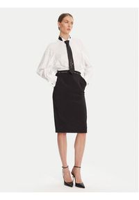 Elisabetta Franchi Koszula re Biały Regular Fit. Kolor: biały. Materiał: bawełna #3