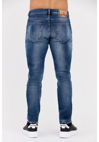 Diesel - DIESEL Niebieskie męskie jeansy 2019 D-STRUKT, Rozmiar 36/32. Okazja: na co dzień. Kolor: niebieski. Styl: casual, klasyczny #3