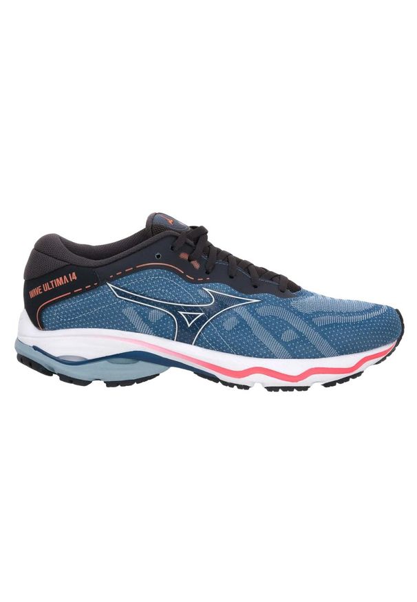 Mężczyźni bieganie buty Mizuno Wave Ultima 14. Kolor: niebieski. Model: Mizuno Wave. Sport: bieganie