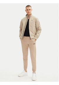 EA7 Emporio Armani Kurtka przejściowa 7M000424 AF13569 U6155 Beżowy Regular Fit. Kolor: beżowy. Materiał: syntetyk #4
