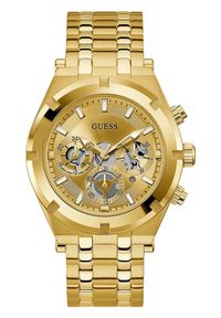 Guess - GUESS ZEGAREK CONTINENTAL GW0260G4. Styl: klasyczny, biznesowy