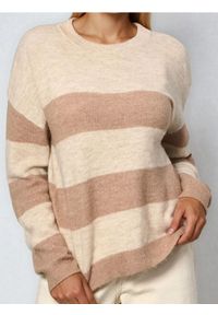 Sinsay - Sweter w paski - wielobarwny. Wzór: paski