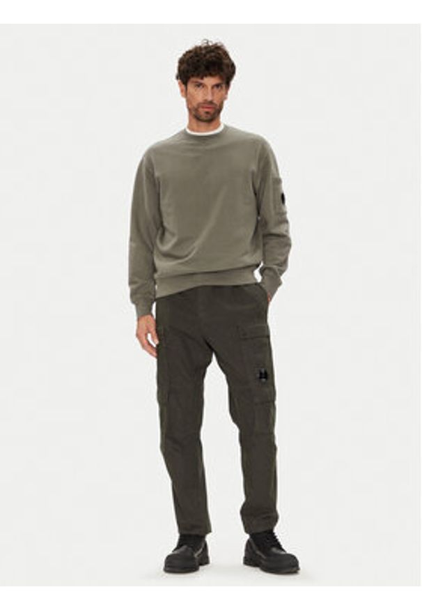 C.P. Company Bluza 19CMSS718A006372R Zielony Regular Fit. Kolor: zielony. Materiał: bawełna