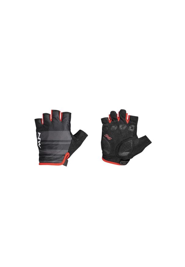 Rękawiczki rowerowe męskie NORTHWAVE ACTIVE Glove szaro czerwone. Kolor: szary, pomarańczowy, wielokolorowy. Sport: kolarstwo