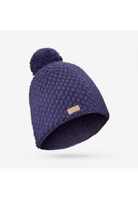 WEDZE - Czapka narciarska dla dorosłych Wedze Timeless 500. Kolor: niebieski. Materiał: akryl, materiał. Sezon: zima. Styl: sportowy #1