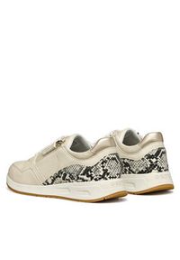 Geox Sneakersy D Bulmya D36NQB 0BCAR C1056 Beżowy. Kolor: beżowy. Materiał: skóra