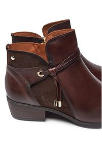 Pikolinos Botki W1U-8505 Brązowy. Kolor: brązowy. Materiał: skóra #7