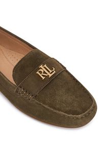 Lauren Ralph Lauren - LAUREN RALPH LAUREN Mokasyny Barnsbury 802821629036 Zielony. Kolor: zielony. Materiał: zamsz, skóra #5