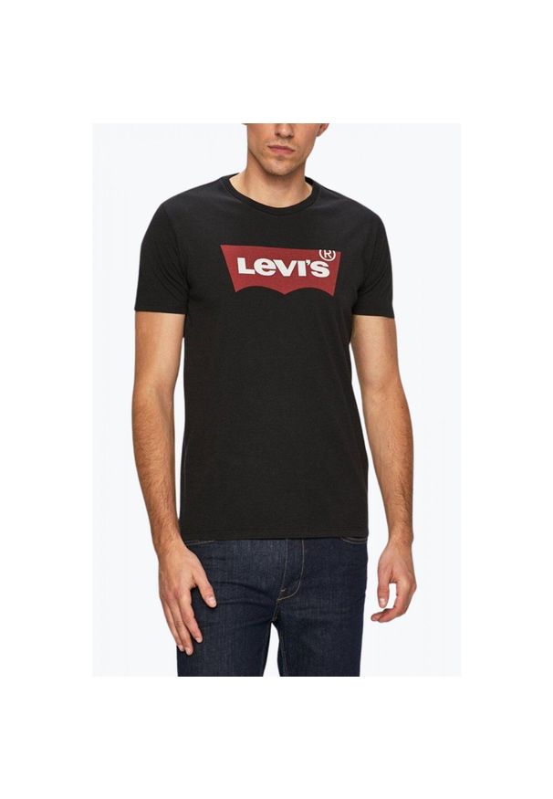 Levi's® - T-Shirt Standard Housemarked Rozmiar M Czarny - 17783-0137. Kolor: czarny