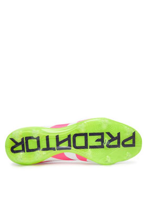 Adidas - adidas Buty do piłki nożnej Predator Pro Firm Ground ID3855 Biały. Kolor: biały. Materiał: skóra