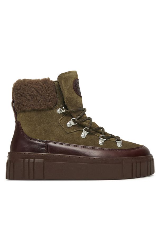 GANT - Gant Trzewiki 31543099 Khaki. Kolor: brązowy. Materiał: skóra, zamsz