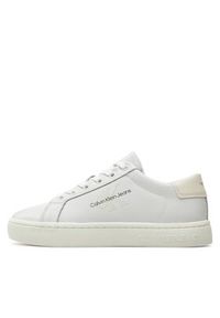 Calvin Klein Jeans Sneakersy Classic Cupsole Laceup YW0YW01269 Biały. Kolor: biały #3