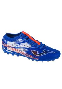 Buty piłkarskie - korki męskie, Joma Super Copa 2204 AG. Kolor: niebieski. Sport: piłka nożna #1