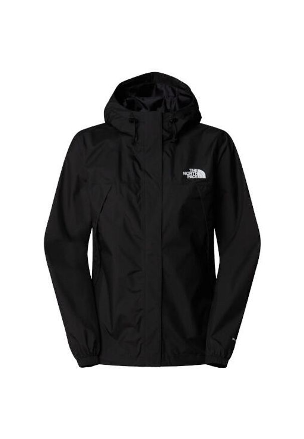 Kurtka turystyczna damska The North Face W Antora Rain. Kolor: czarny. Sport: turystyka piesza