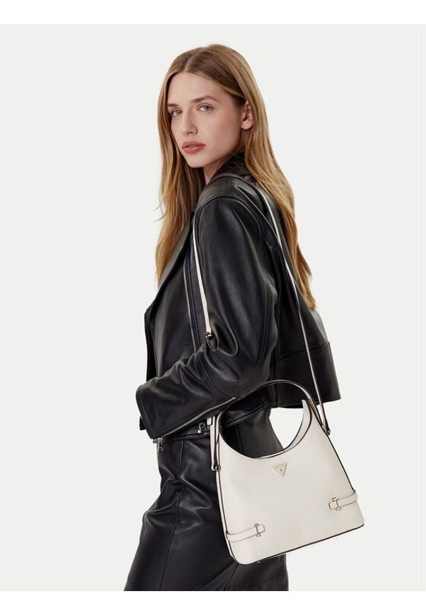 Guess Torebka Rosalba HWZG96 57010 Biały. Kolor: biały. Materiał: skórzane