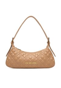 Love Moschino - LOVE MOSCHINO Torebka JC4142PP0NLA0104 Beżowy. Kolor: beżowy. Materiał: skórzane