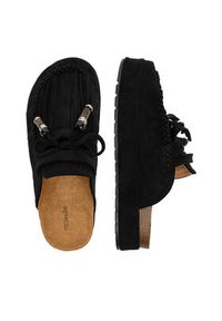 DeeZee Klapki CEO-HXX25C05-2 Czarny. Kolor: czarny. Materiał: materiał #8