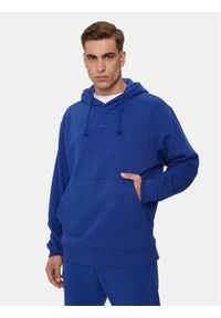 Adidas - adidas Bluza ALL SZN IX3950 Niebieski Loose Fit. Kolor: niebieski. Materiał: bawełna