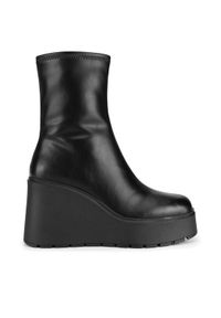 DeeZee Botki CEO-HY60195-1 Czarny. Kolor: czarny. Materiał: materiał #1