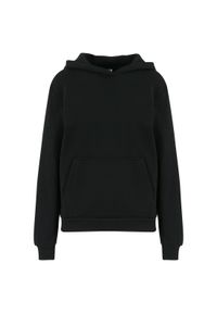 Bluza damska z kapturem Urban Classics Organic Loose Brushed. Typ kołnierza: kaptur. Kolor: czarny #1
