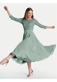 Swing Sukienka koktajlowa 77761710 Zielony Regular Fit. Kolor: zielony. Materiał: syntetyk. Styl: wizytowy #6