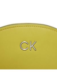 Calvin Klein Torebka Re-Lock Seasonal Crossbody Md K60K611444 Żółty. Kolor: żółty. Materiał: skórzane