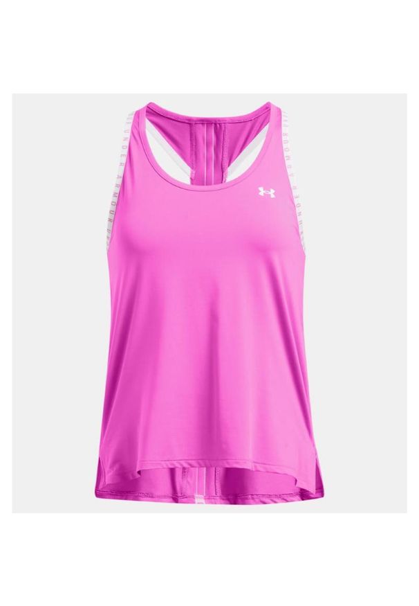 Top damski Under Armour Knockout Tank. Kolor: różowy