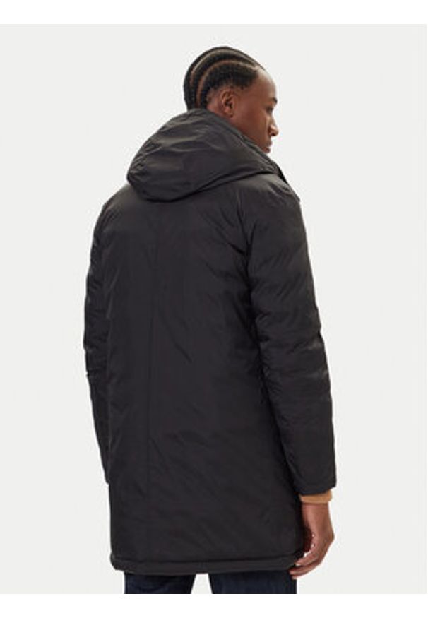 Blauer Parka Faywood 25WBLUK11140 007286 Czarny Regular Fit. Kolor: czarny. Materiał: syntetyk