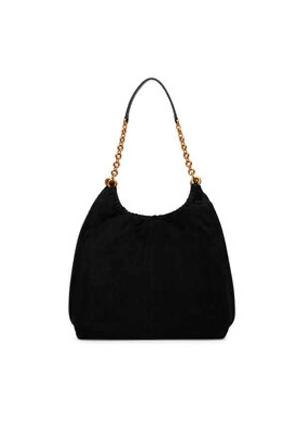 MICHAEL Michael Kors Torebka 30S6A15L7S Czarny. Kolor: czarny. Materiał: zamszowe, skórzane