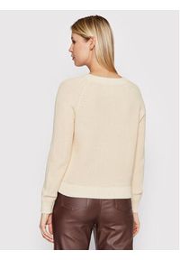 Selected Femme Sweter Sira 16077846 Beżowy Regular Fit. Kolor: beżowy. Materiał: syntetyk #4