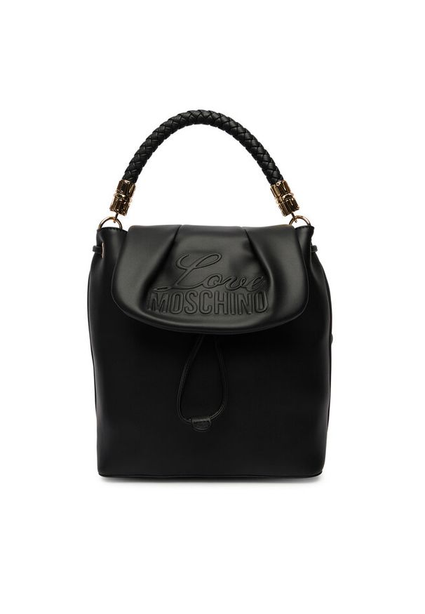 Love Moschino - Plecak LOVE MOSCHINO. Kolor: czarny