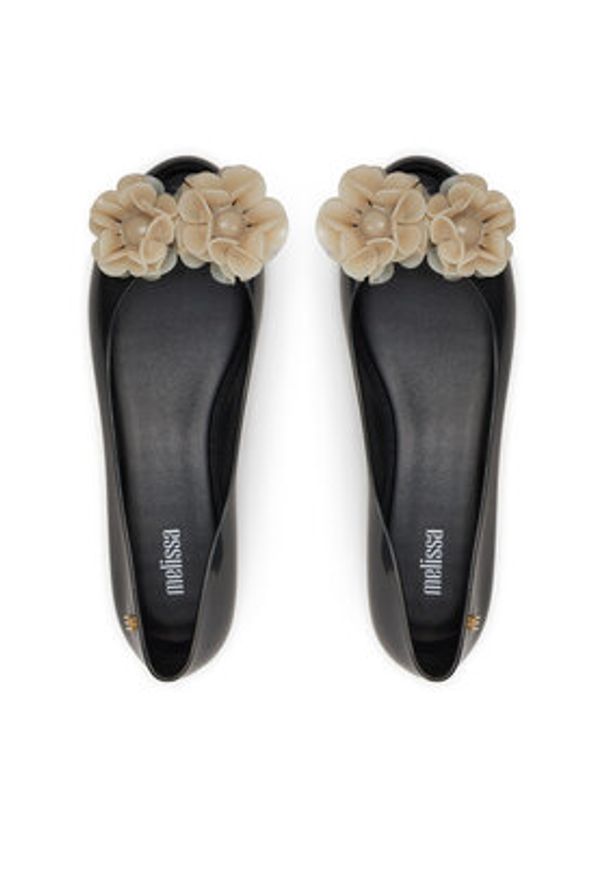 melissa - Melissa Baleriny Melissa Ultragirl Springtime Ad 35706 Czarny. Kolor: czarny