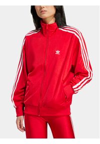 Adidas - adidas Bluza adicolor Classics Loose Firebird IP0602 Czerwony Loose Fit. Kolor: czerwony. Materiał: syntetyk #4