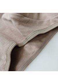 Intica - Figi damskie prążkowane z elastycznym pasem Milan. Kolor: biały. Materiał: prążkowany #4