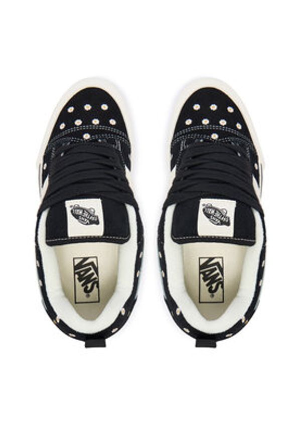 Vans Tenisówki Knu Skool VN000E9XG581 Czarny. Kolor: czarny. Materiał: skóra, zamsz