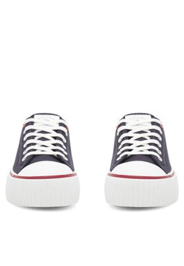 Beverly Hills Polo Club Trampki W-BHPC027M Granatowy. Kolor: niebieski. Materiał: materiał