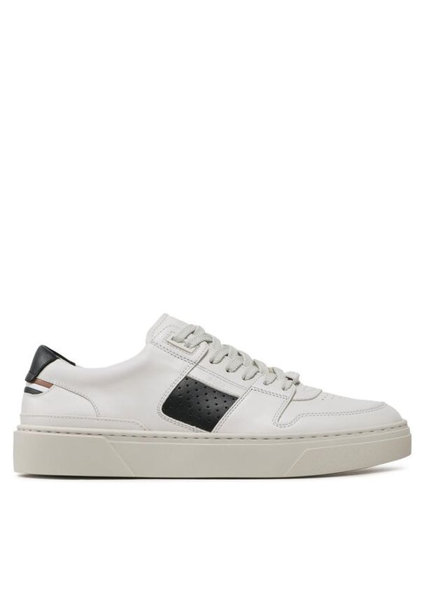 BOSS - Boss Sneakersy 50495815 Biały. Kolor: biały. Materiał: skóra