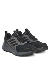 Adidas - adidas Buty do biegania Terrex Tracefinder 2 CLIMAPROOF Trail Running Shoes JI0274 Czarny. Kolor: czarny. Materiał: materiał. Technologia: ClimaProof (Adidas). Model: Adidas Terrex. Sport: bieganie