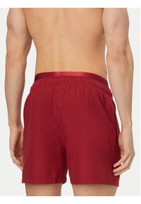 Emporio Armani Szorty sportowe EM000686 AF20432 U5050 Bordowy Regular Fit. Kolor: czerwony. Materiał: syntetyk. Styl: sportowy #4