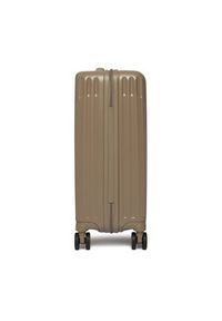 Guess Walizka kabinowa Centennial Travel TWHN96 75983 Beżowy jasny. Kolor: beżowy #6