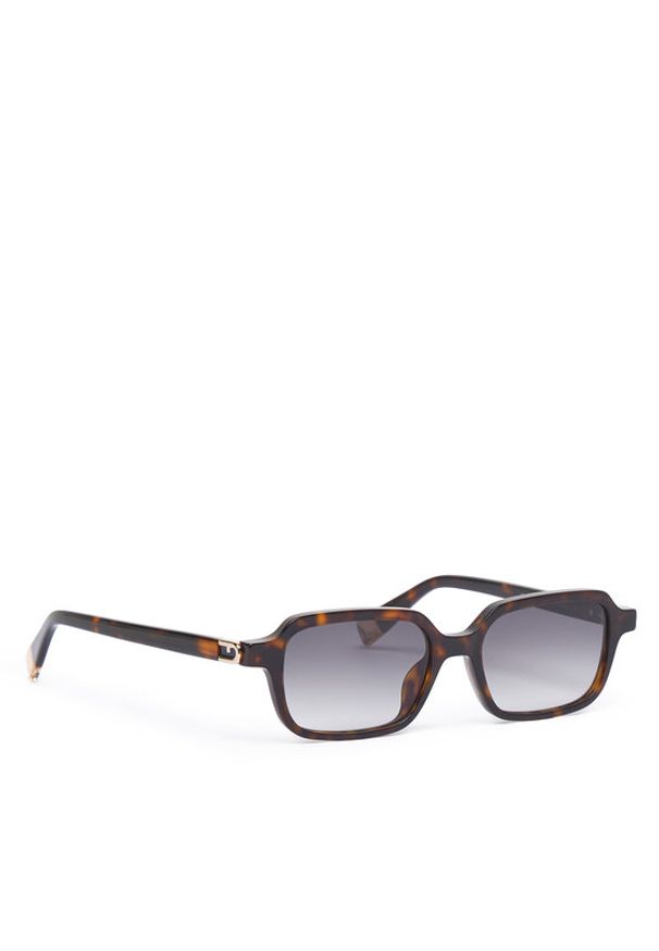 Furla Okulary przeciwsłoneczne WD00153-A.0116-1443S-4-401-20-CN-D Brązowy. Kolor: brązowy