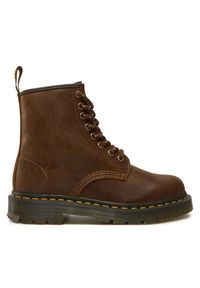 Trapery Dr. Martens. Kolor: brązowy