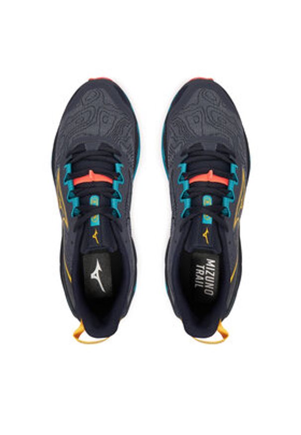 Mizuno Buty do biegania Wave Mujin 11 J1GJ2570 Czarny. Kolor: czarny. Materiał: materiał. Model: Mizuno Wave