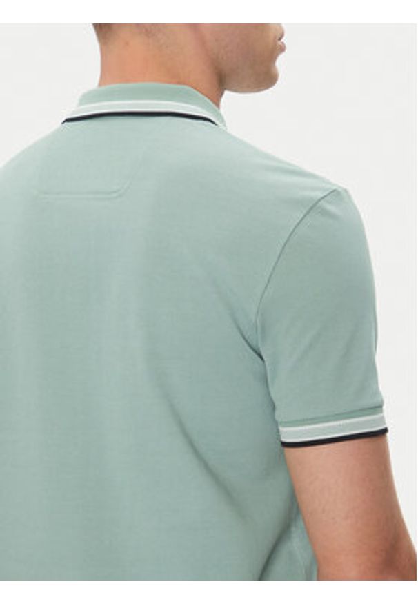BOSS Polo Paddy 50469055 Zielony Regular Fit. Typ kołnierza: polo. Kolor: zielony. Materiał: bawełna