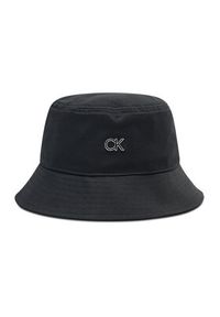 Calvin Klein Kapelusz Outlined Bucket K50K508253 Czarny. Kolor: czarny. Materiał: materiał #2