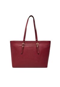 MICHAEL Michael Kors Torebka Quinn 30T5GQNT9L Bordowy. Kolor: czerwony. Materiał: skórzane #6