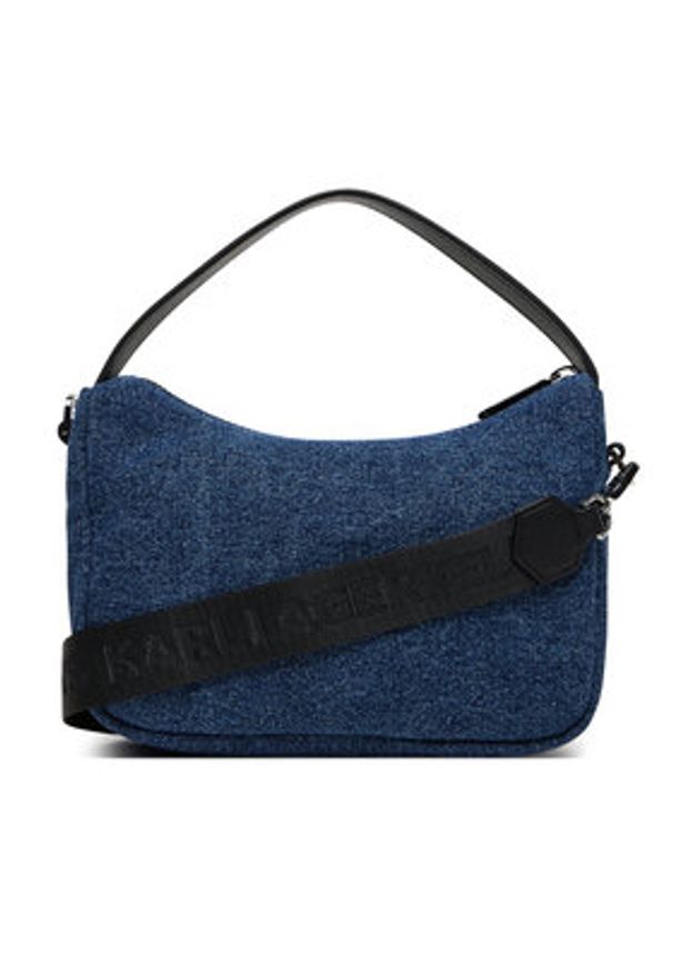 Karl Lagerfeld Jeans Torebka A3W30210 Niebieski. Kolor: niebieski