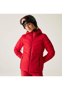 DARE 2B - Kurtka narciarska damska z membraną Gliding wodoodporna Dare 2b. Kolor: czerwony. Materiał: tkanina. Sezon: zima. Sport: narciarstwo #1