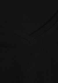 Renee - Czarny T-shirt Mirasura. Kolor: czarny. Materiał: dzianina. Długość rękawa: krótki rękaw. Długość: krótkie. Wzór: gładki #8